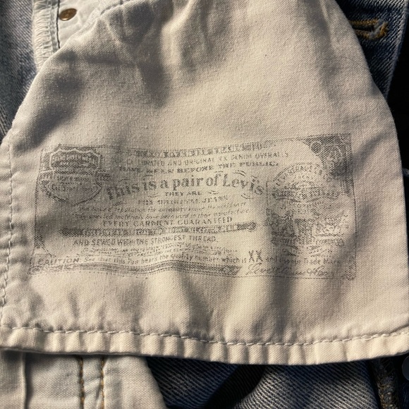 Vintage Levi’s 501 Original Fit Button Fly Jeans Mexico Medium Stonewash - Picture 15 of 16